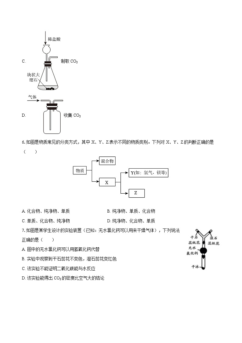 2024-2025学年河北省承德市兴隆县九年级（上）期末化学试卷-自定义类型第2页