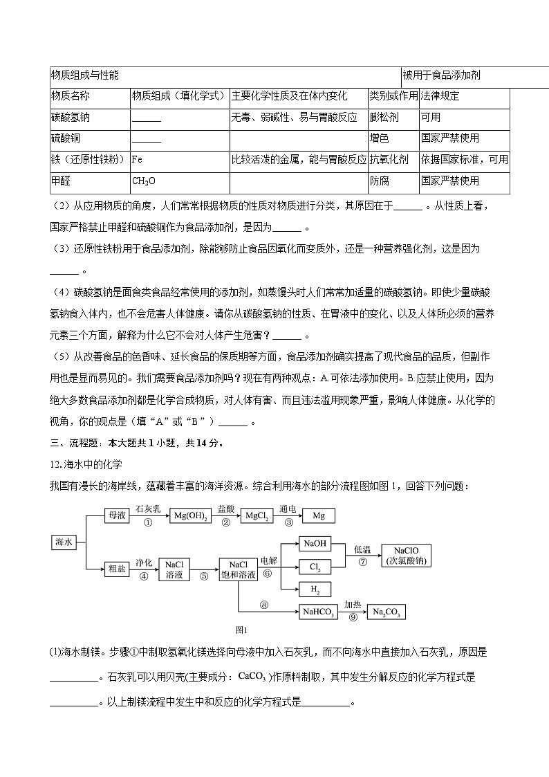 广东省肇庆市第一中学2024-2025学年九年级上学期期末考试化学试题-自定义类型第3页