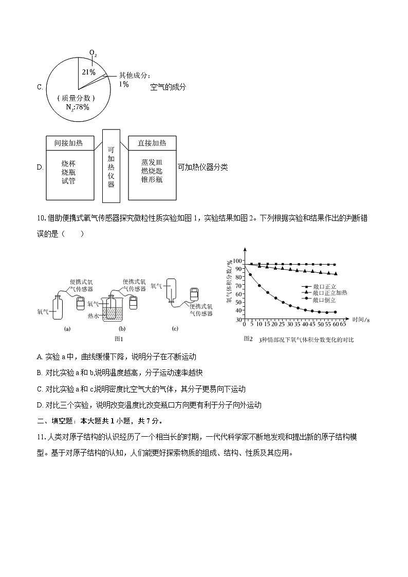 2025-2026学年黑龙江省鸡西市八年级（上）期末化学试卷-自定义类型第3页