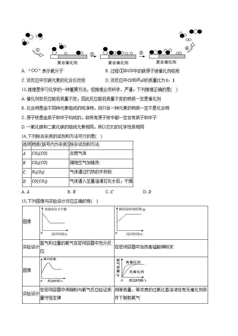 2025-2026学年重庆七中九年级（上）期末化学模拟试卷（含答案）第3页
