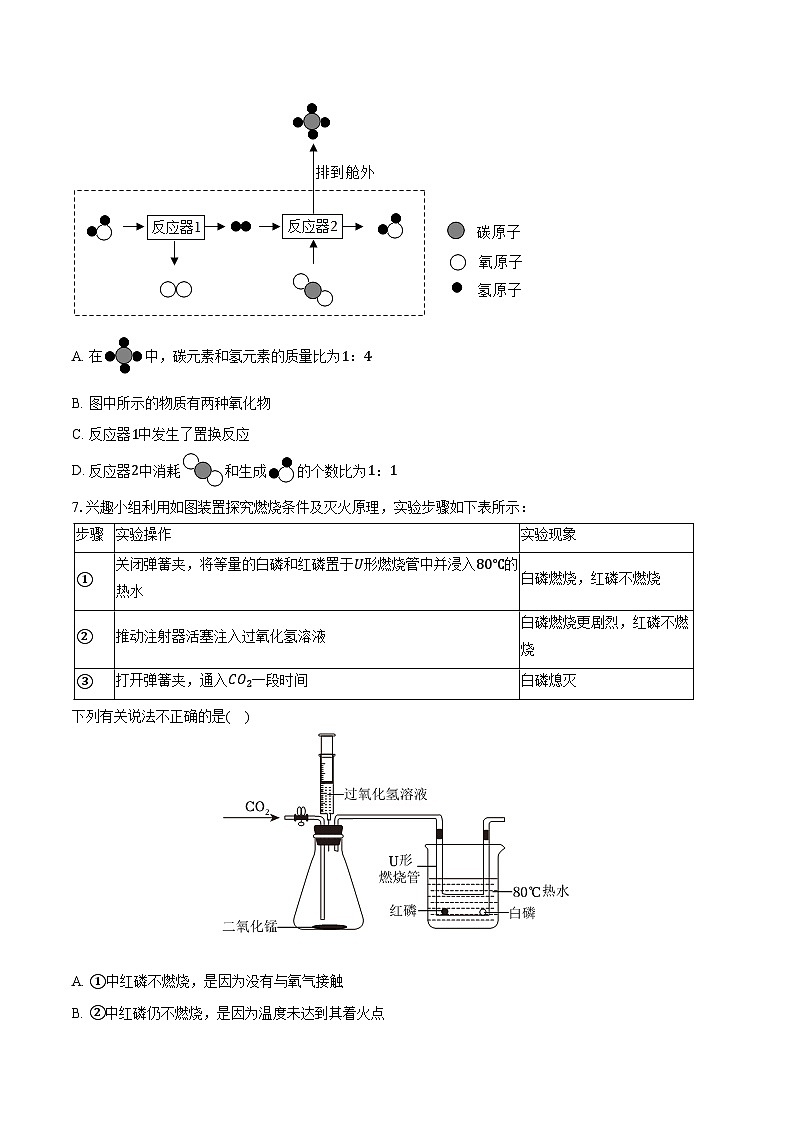 2025-2026学年内蒙古呼和浩特市多校九年级（上）期末化学试卷（含答案）第2页