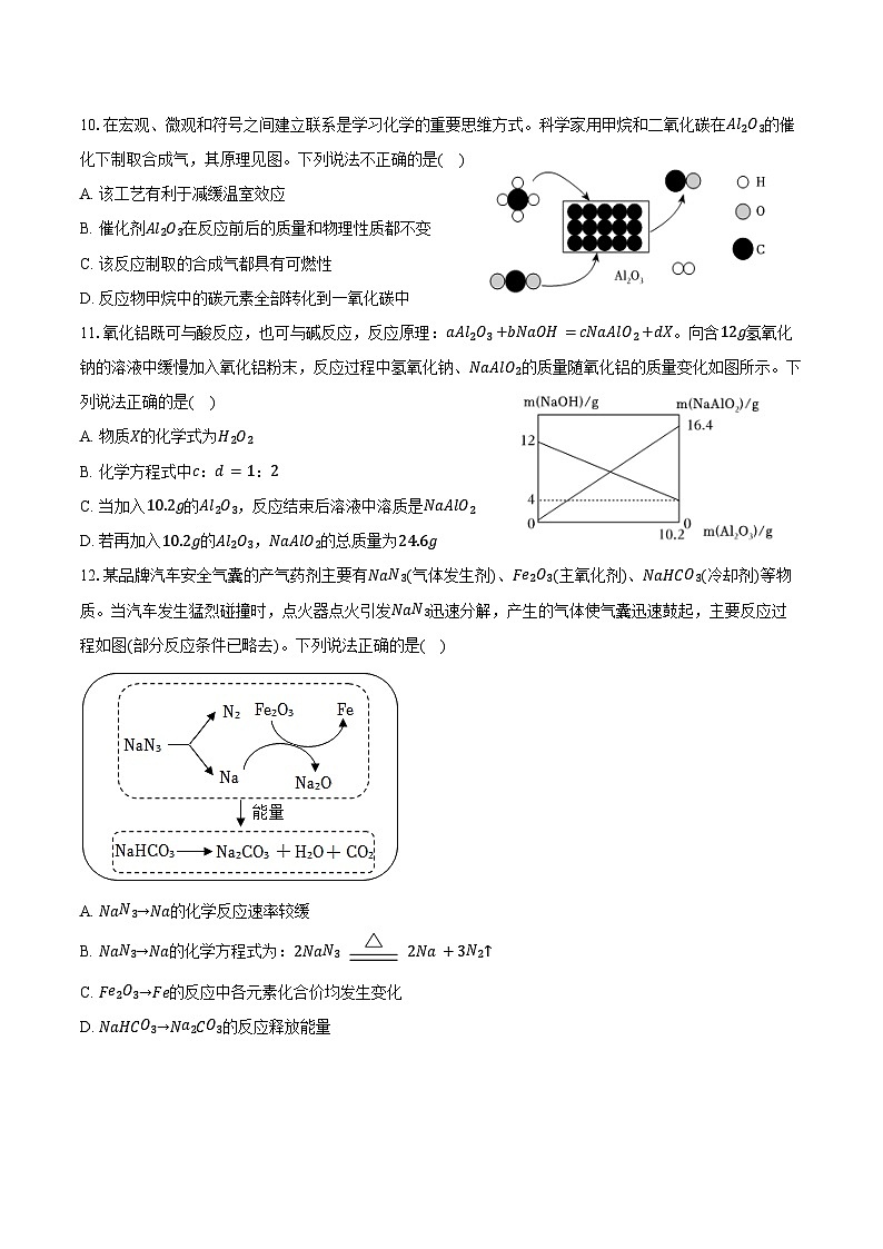 2026年山东省中考化学学业水平信息试卷（含答案）第3页