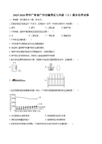 2025-2026学年广东省广州市越秀区九年级（上）期末化学试卷-自定义类型