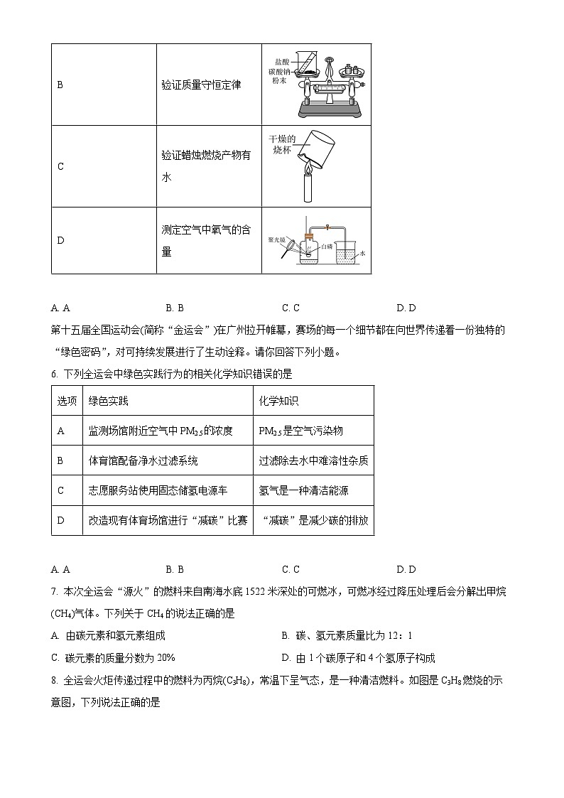 广东省深圳市坪山区2025-2026学年九年级上学期1月期末考试化学试卷（含答案）第2页