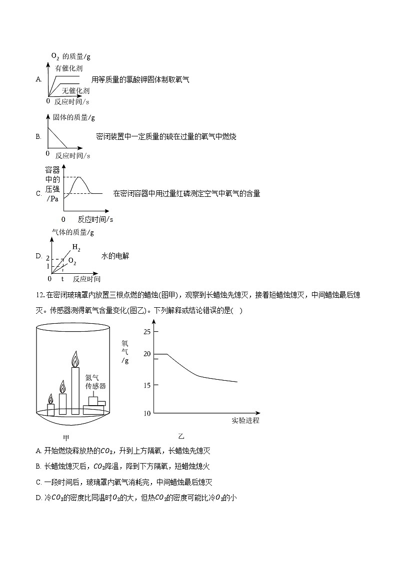 2025-2026学年四川省自贡市蜀光中学九年级（上）期末化学试卷（含答案）第3页