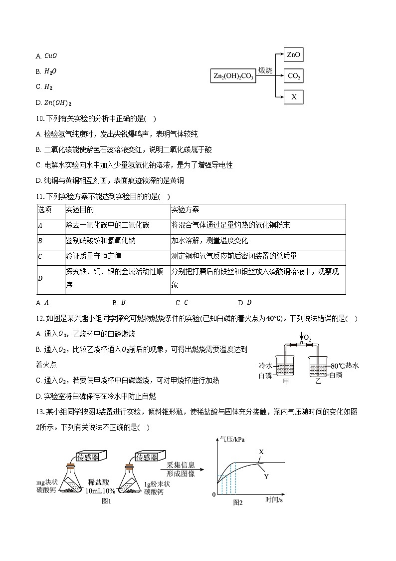 2025-2026学年河南省周口市鹿邑县九年级（上）期末化学试卷（含答案）第2页