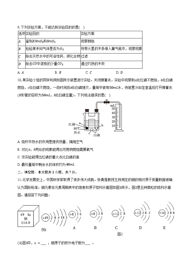 2025-2026学年新疆巴音郭楞州九年级（上）期末化学试卷（含答案）第2页