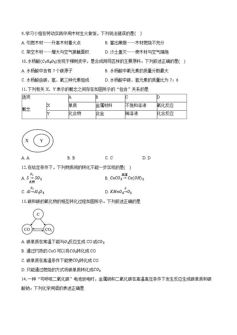 江苏省无锡市宜兴市2025-2026学年九年级上学期期末考试化学试卷（含答案+解析）第2页