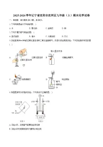 2025-2026学年辽宁省沈阳市沈河区九年级(上)期末化学试卷(含答案)