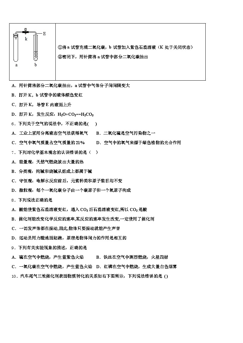 安徽省滁州市2026年中考化学考试模拟冲刺卷（含答案解析）第2页
