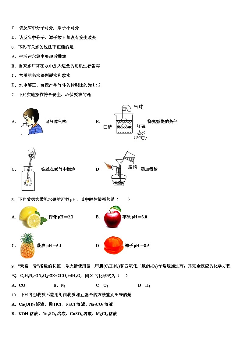 新疆维吾尔自治区克拉玛依市2026年中考化学最后冲刺浓缩精华卷（含答案解析）第2页