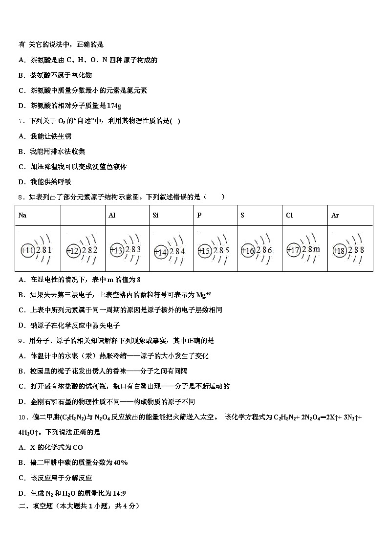 山东省济宁市2025-2026学年中考化学考前最后一卷（含答案解析）第2页