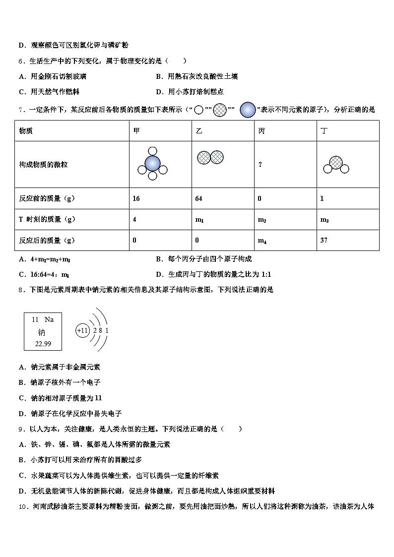 吉林省延边朝鲜族自治州2026年中考化学考前最后一卷（含答案解析）第2页