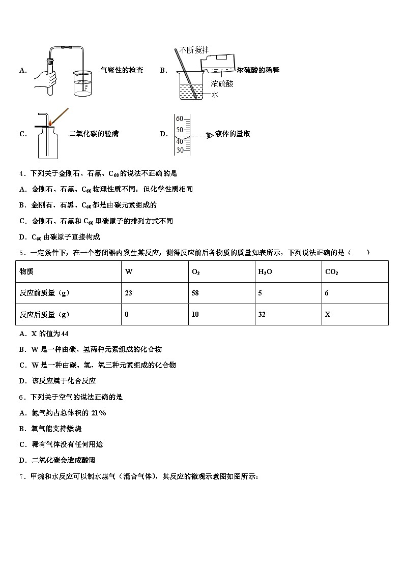 2026届甘肃省陇南市中考化学最后冲刺浓缩精华卷（含答案解析）第2页