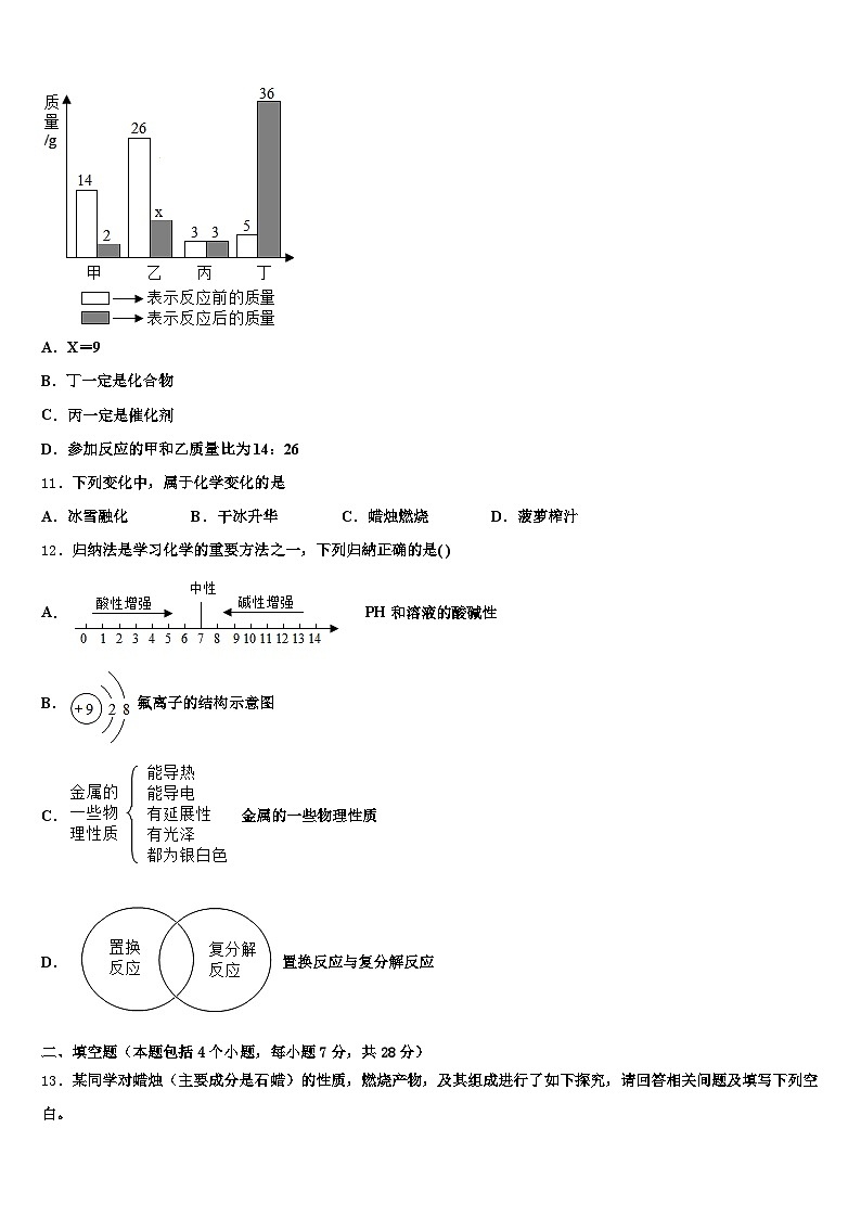 2026年陕西省延安市中考化学适应性模拟试题（含答案解析）第3页