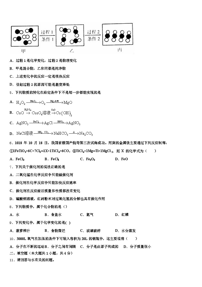 2026届四川省遂宁市中考化学最后冲刺模拟试卷（含答案解析）第2页