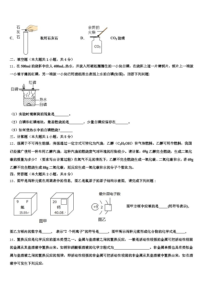 2025-2026学年周口市中考试题猜想化学试卷（含答案解析）第3页