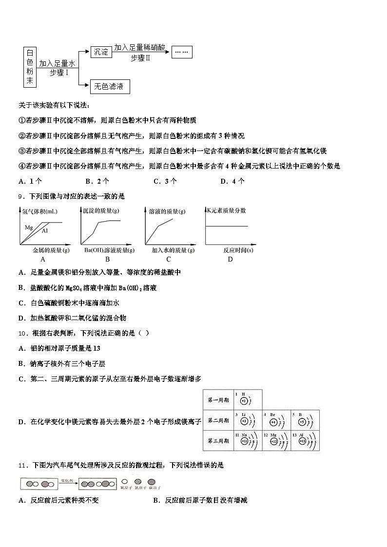 2026年揭阳市中考化学全真模拟试题（含答案解析）第3页