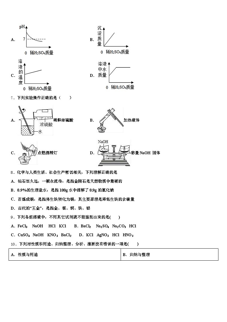宜宾市2026年中考化学最后冲刺浓缩精华卷（含答案解析）第2页