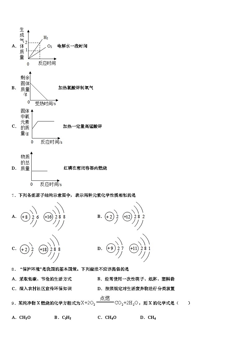 2025-2026学年濮阳市中考化学模拟预测试卷（含答案解析）第3页