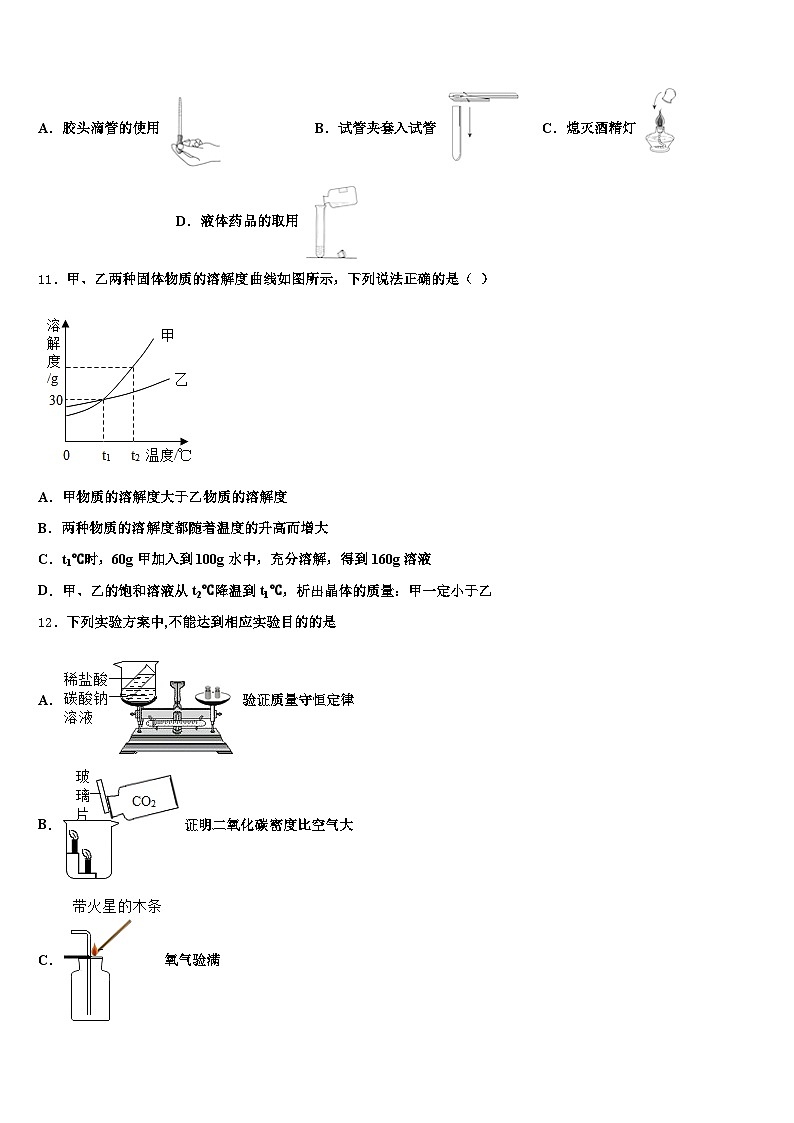 2026届普洱市中考适应性考试化学试题（含答案解析）第3页
