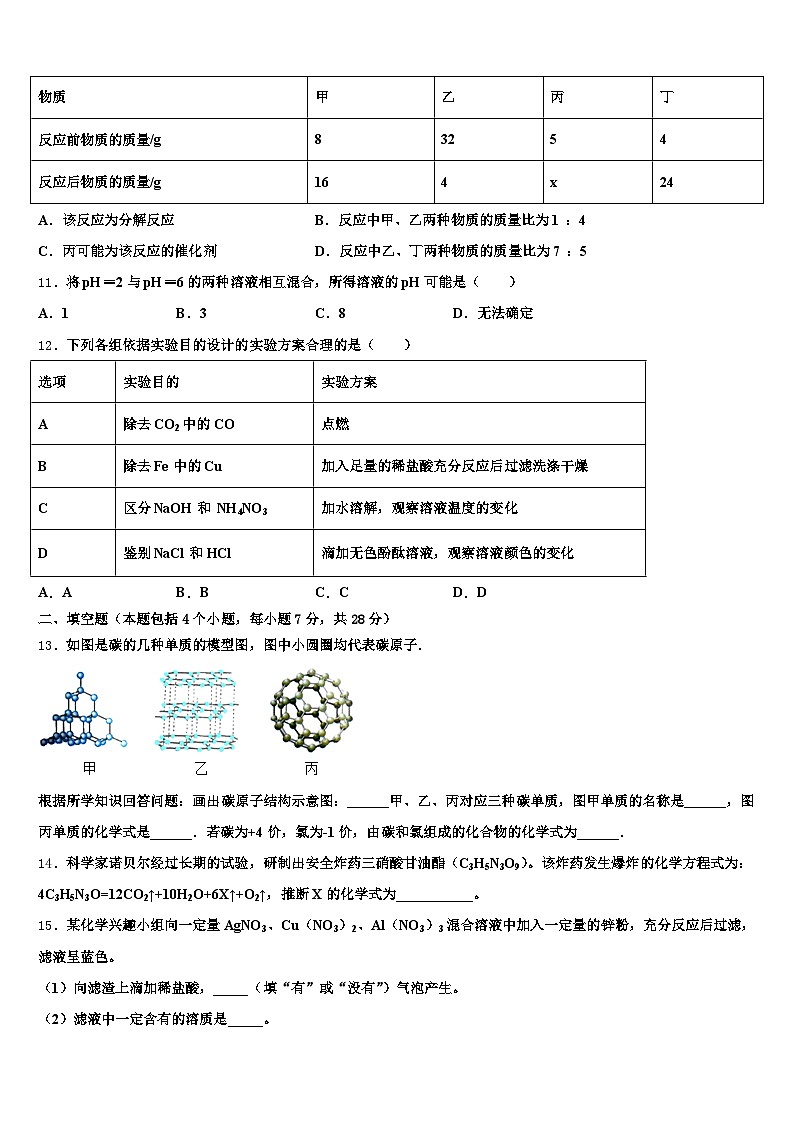 2026届珠海市中考化学模拟预测题（含答案解析）第3页