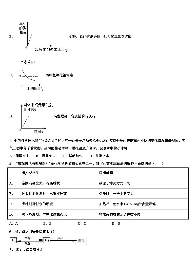 2026届长沙市中考二模化学试题（含答案解析）第2页