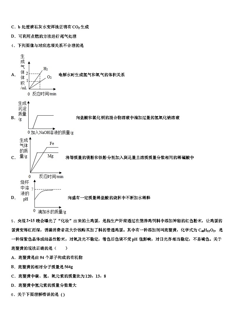 2026届宜宾市中考化学模试卷（含答案解析）第2页