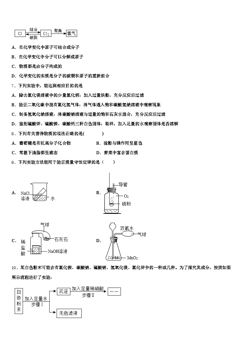 2026届宜宾市中考化学模试卷（含答案解析）第3页