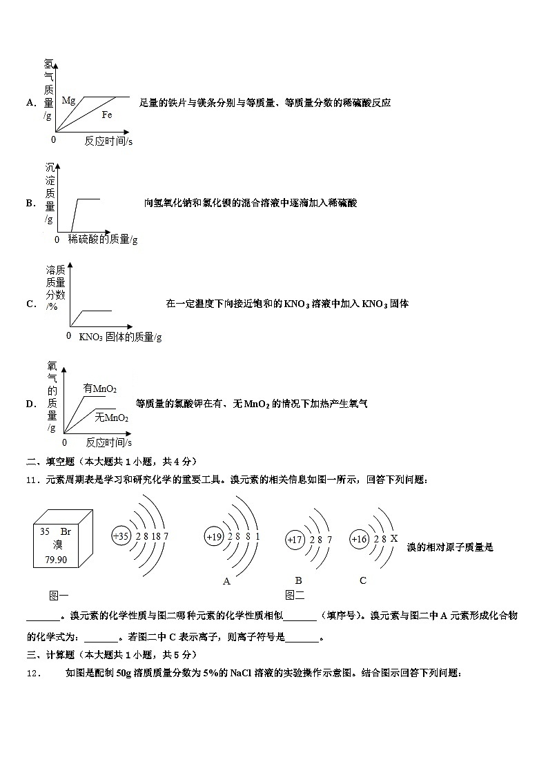2026届新疆维吾尔自治区昌吉回族自治州中考适应性考试化学试题（含答案解析）第3页