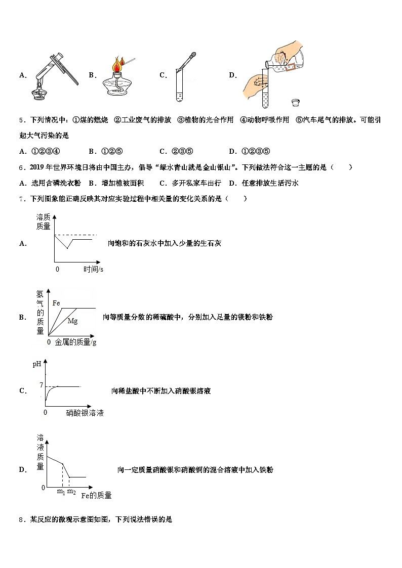 2026届雅安市中考考前最后一卷化学试卷（含答案解析）第2页