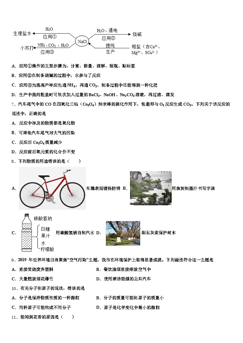 汕头市2025-2026学年中考化学五模试卷（含答案解析）第2页