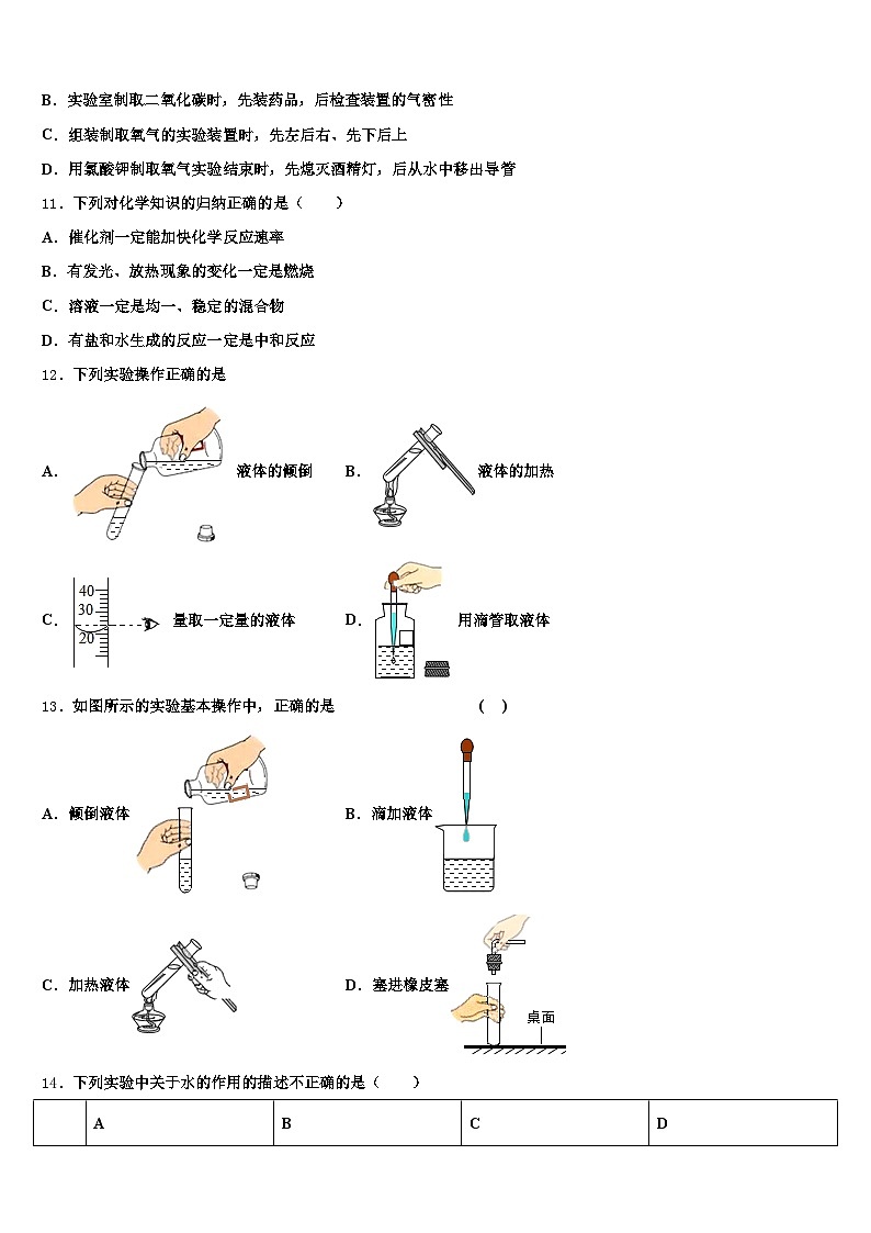 上饶市2025-2026学年中考化学全真模拟试题（含答案解析）第3页