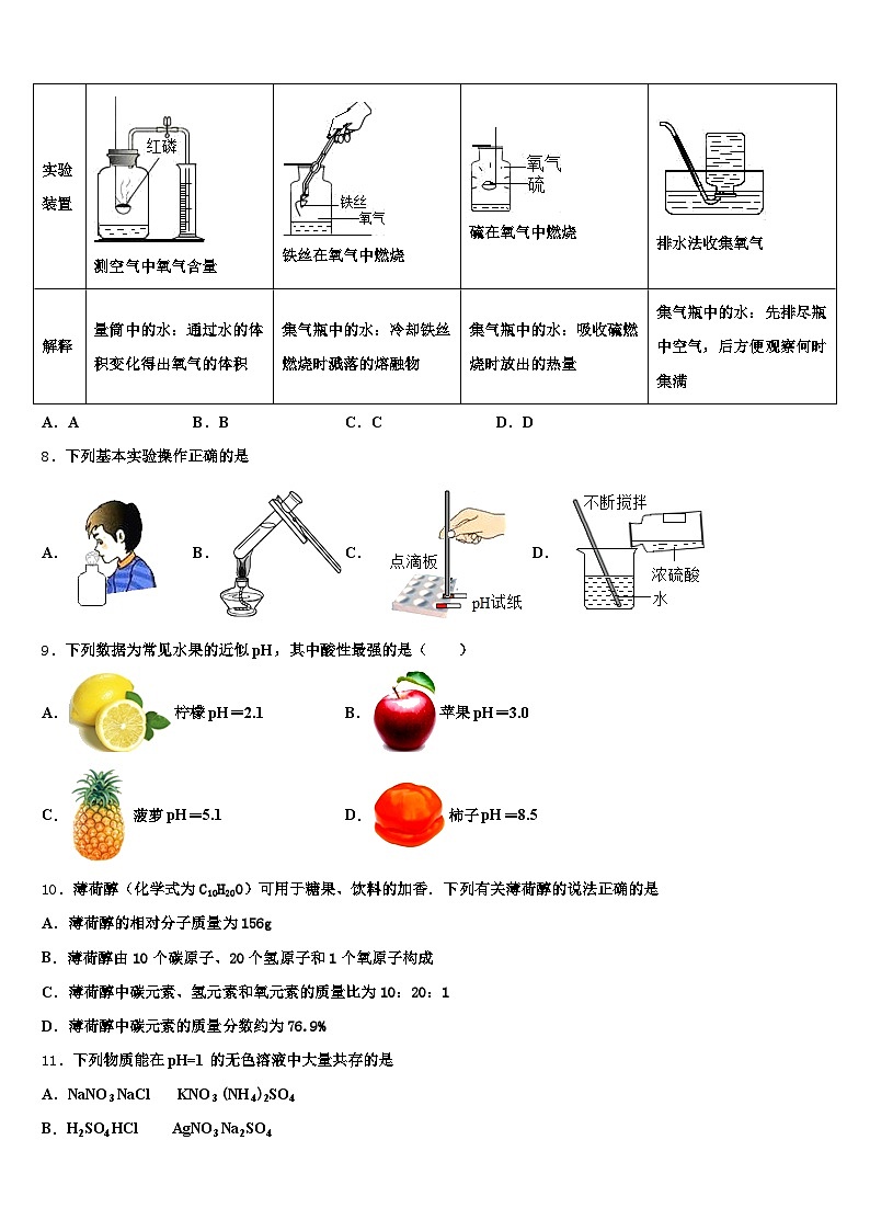 2026年山西省太原市毕业升学考试模拟卷化学卷（含答案解析）第3页