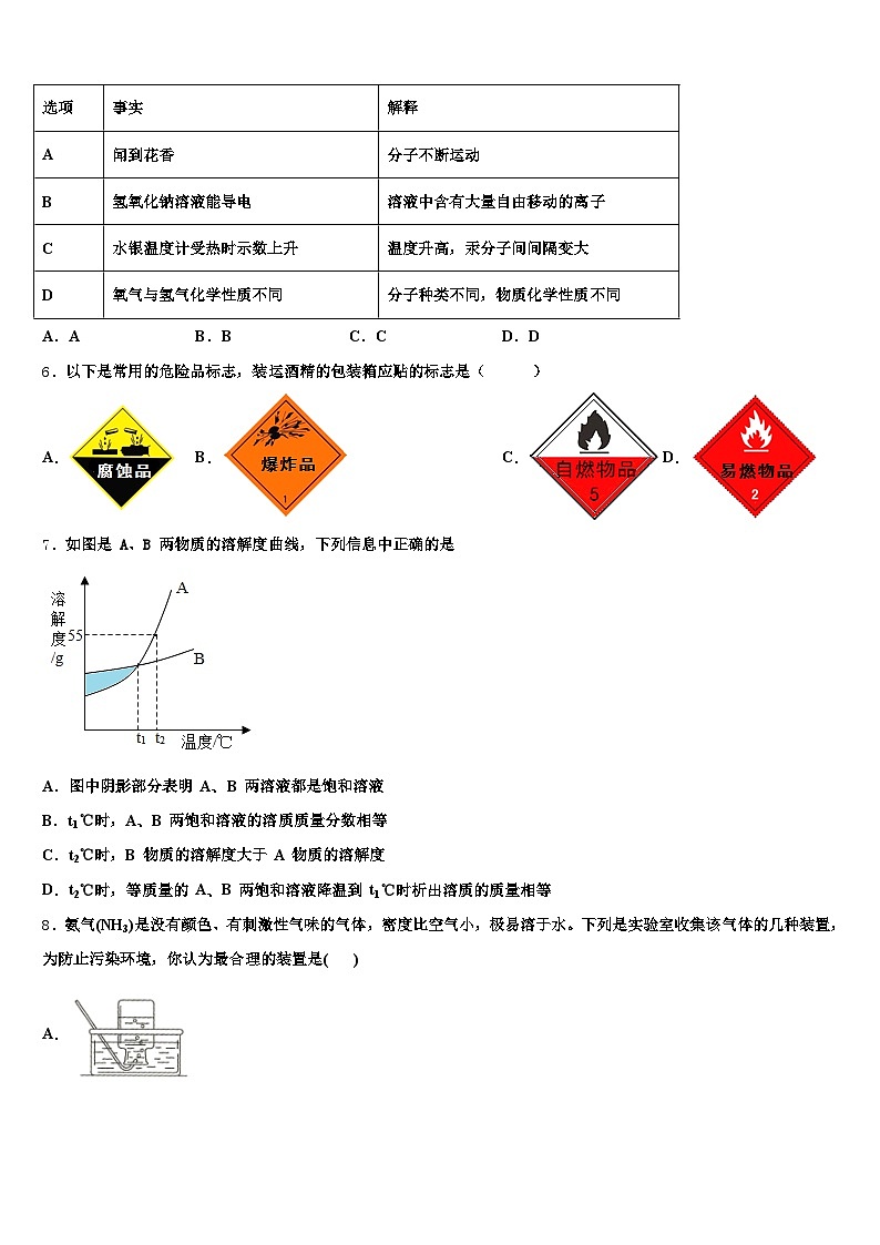 2026年湖北省孝感市中考化学全真模拟试卷（含答案解析）第2页