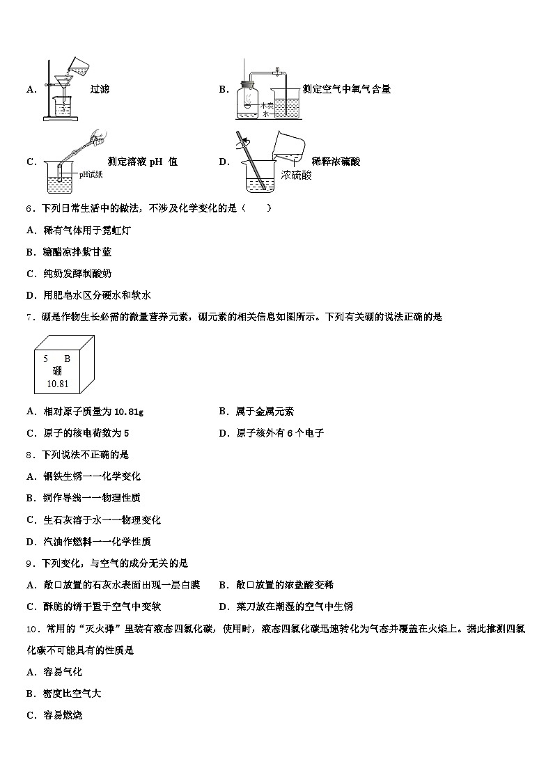 陕西省2026年中考化学押题卷（含答案解析）第2页
