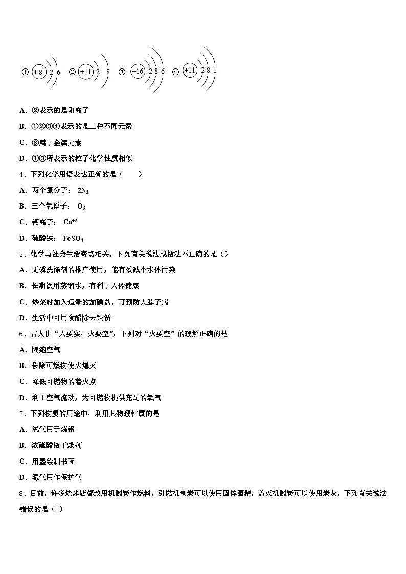 海南省儋州市2025-2026学年中考押题化学预测卷（含答案解析）第2页