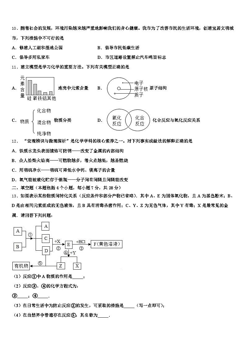 西藏自治区那曲市2025-2026学年中考化学最后冲刺模拟试卷（含答案解析）第3页