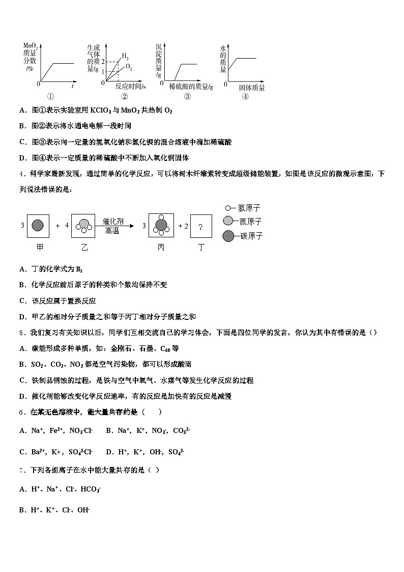 2026年佳木斯市中考化学最后一模试卷（含答案解析）第2页