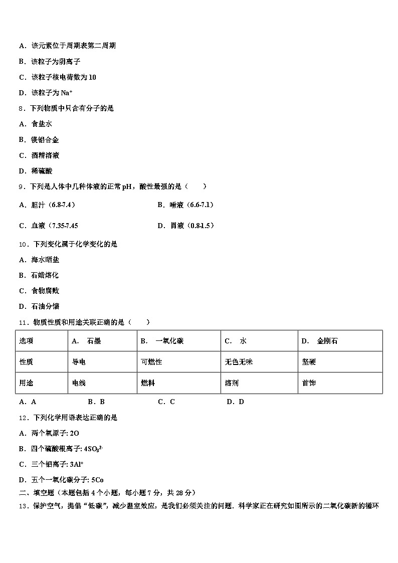 辽宁省盘锦市2026年中考一模化学试题（含答案解析）第2页