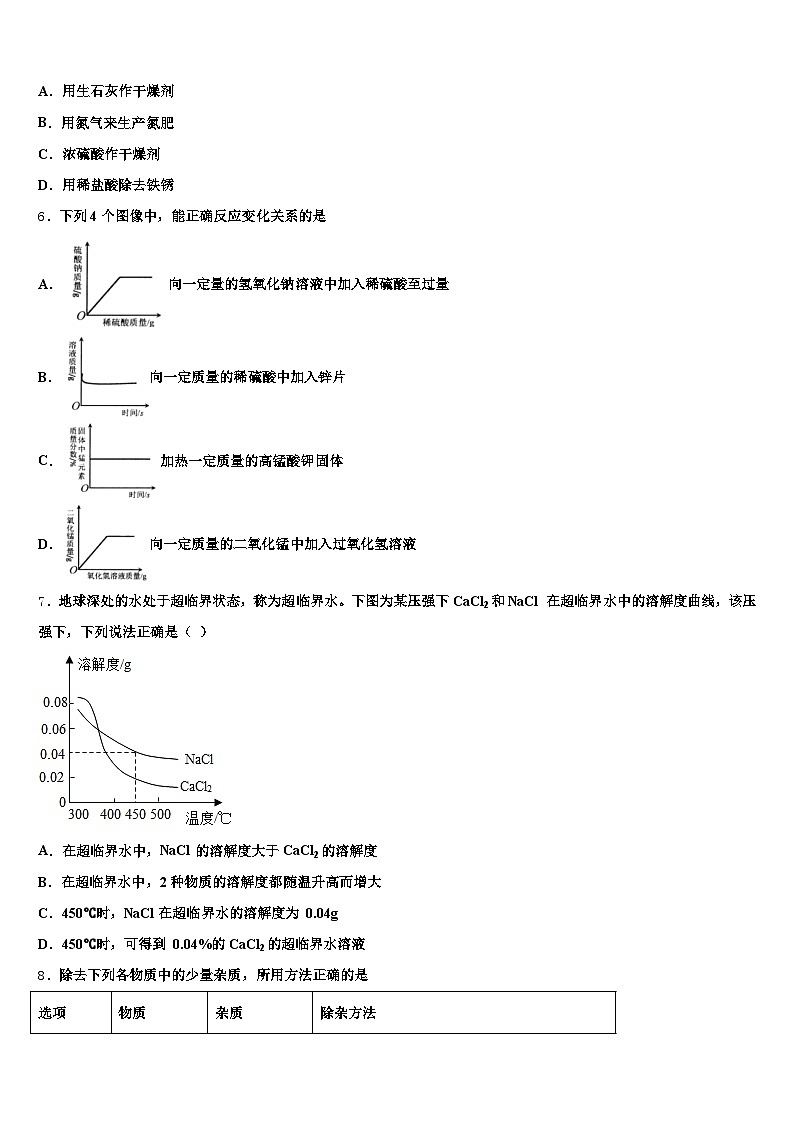 贵州省贵阳市2026年中考化学猜题卷（含答案解析）第2页