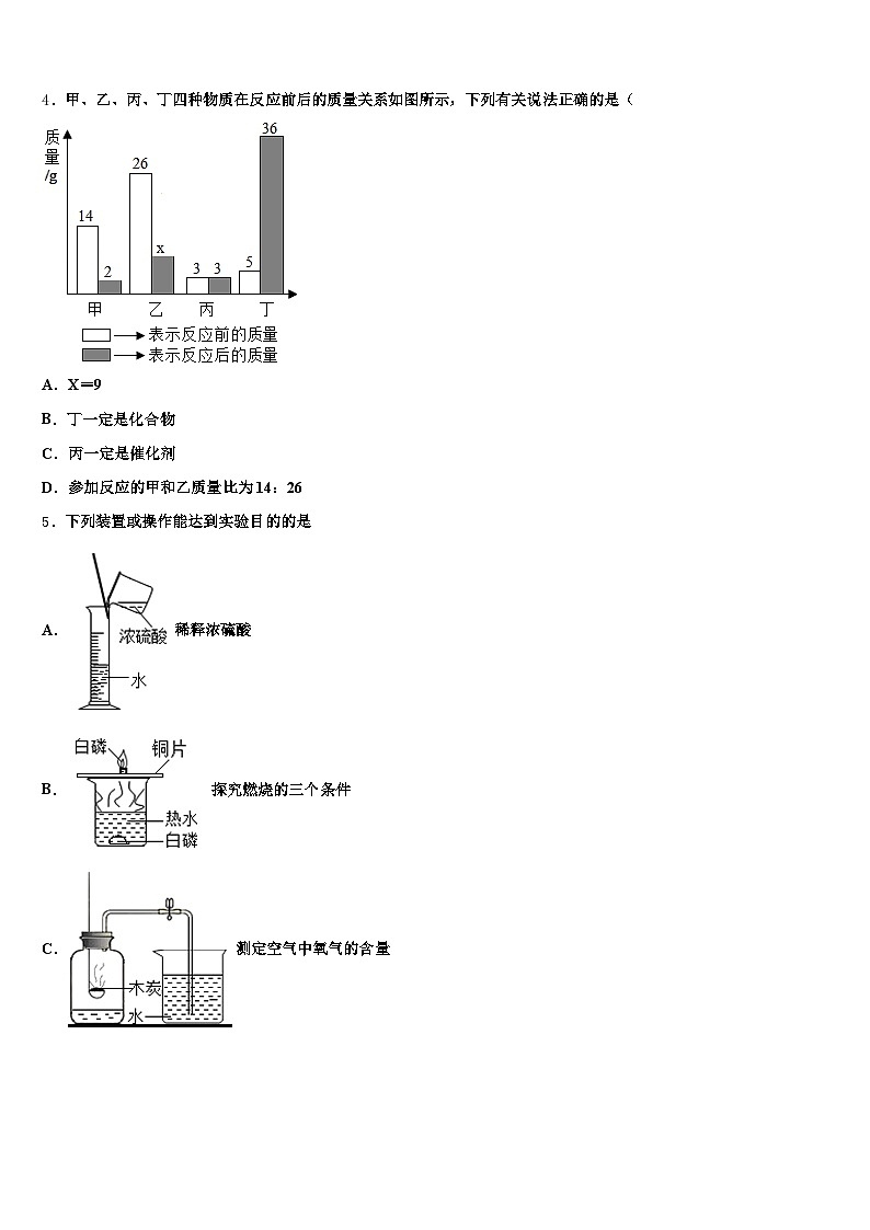 潍坊市2026年中考化学模拟预测试卷（含答案解析）第2页
