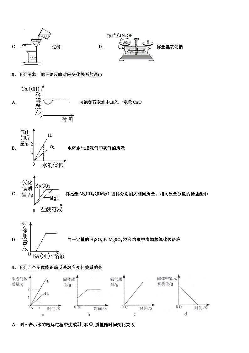 辽宁省营口市2025-2026学年中考化学最后冲刺模拟试卷（含答案解析）第2页