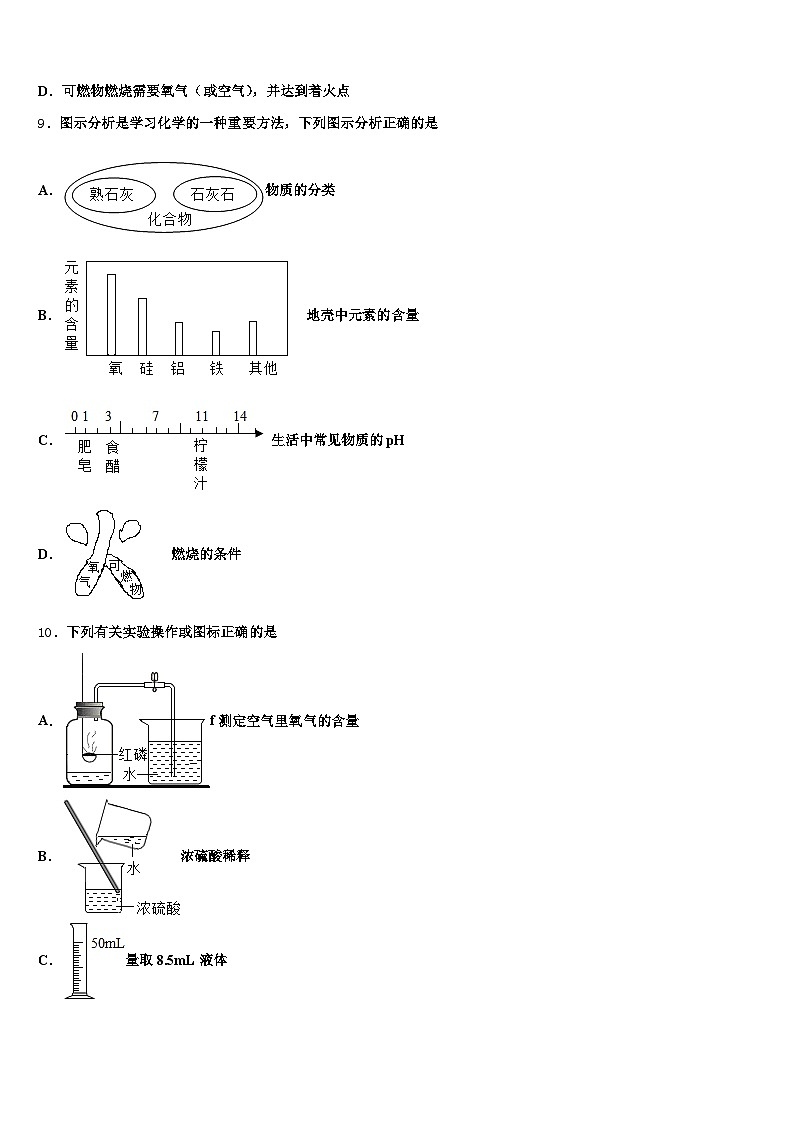河北省廊坊市2025-2026学年中考四模化学试题（含答案解析）第3页