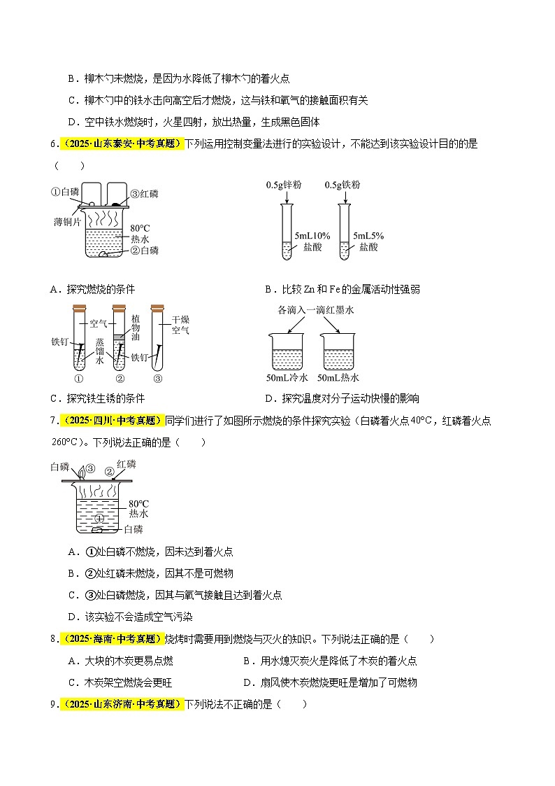 专题10 能源的合理利用与开发（全国通用）（原卷版）第3页