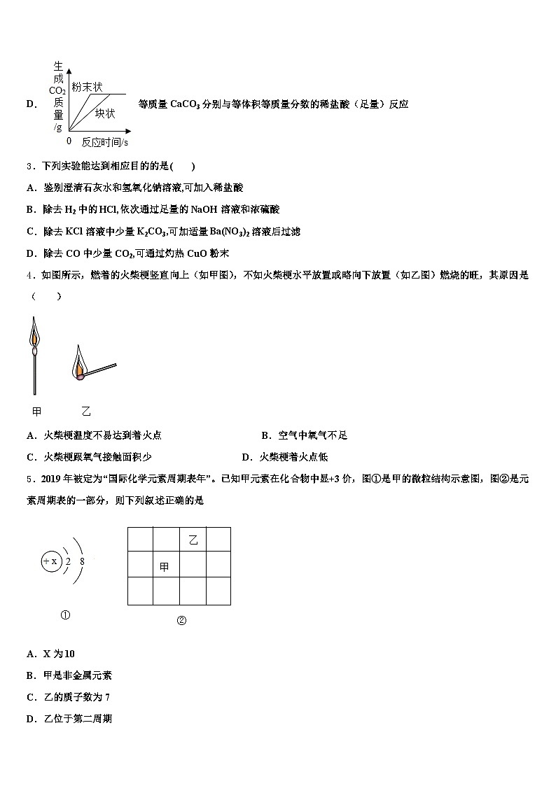 江苏省南京市2025-2026学年中考适应性考试化学试题（含答案解析）第2页