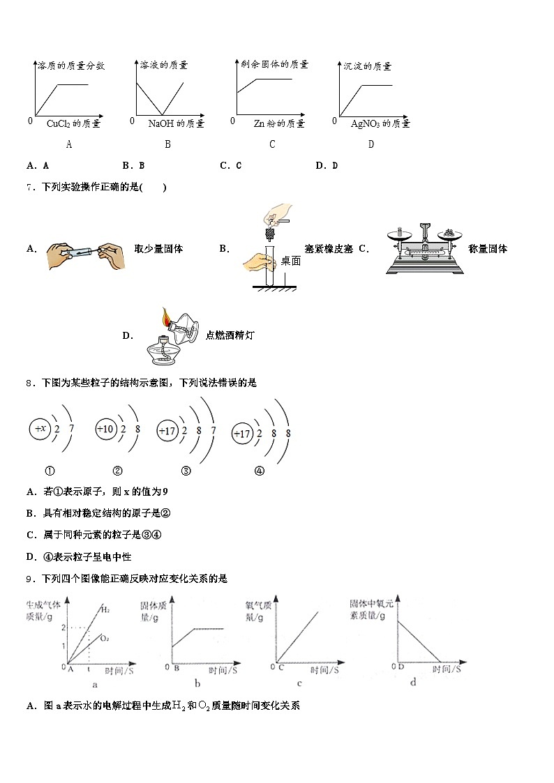 2025-2026学年内蒙古自治区阿拉善盟中考化学猜题卷（含答案解析）第2页