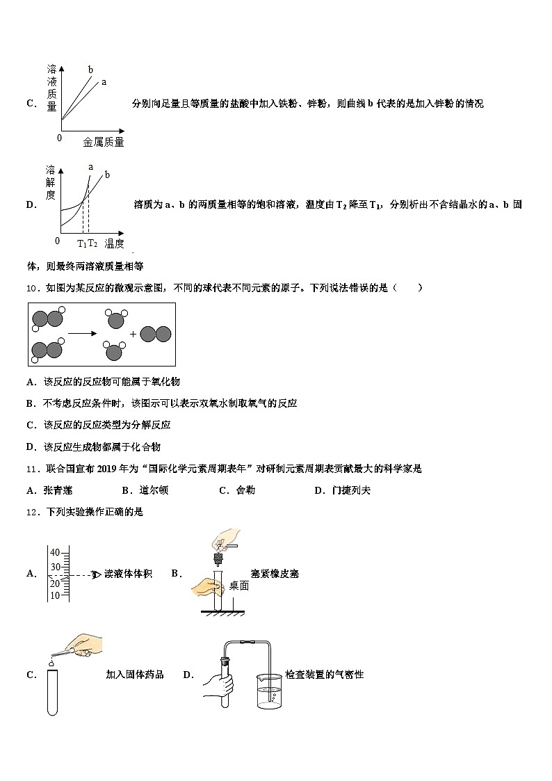 2025-2026学年陕西省延安市中考二模化学试题（含答案解析）第3页