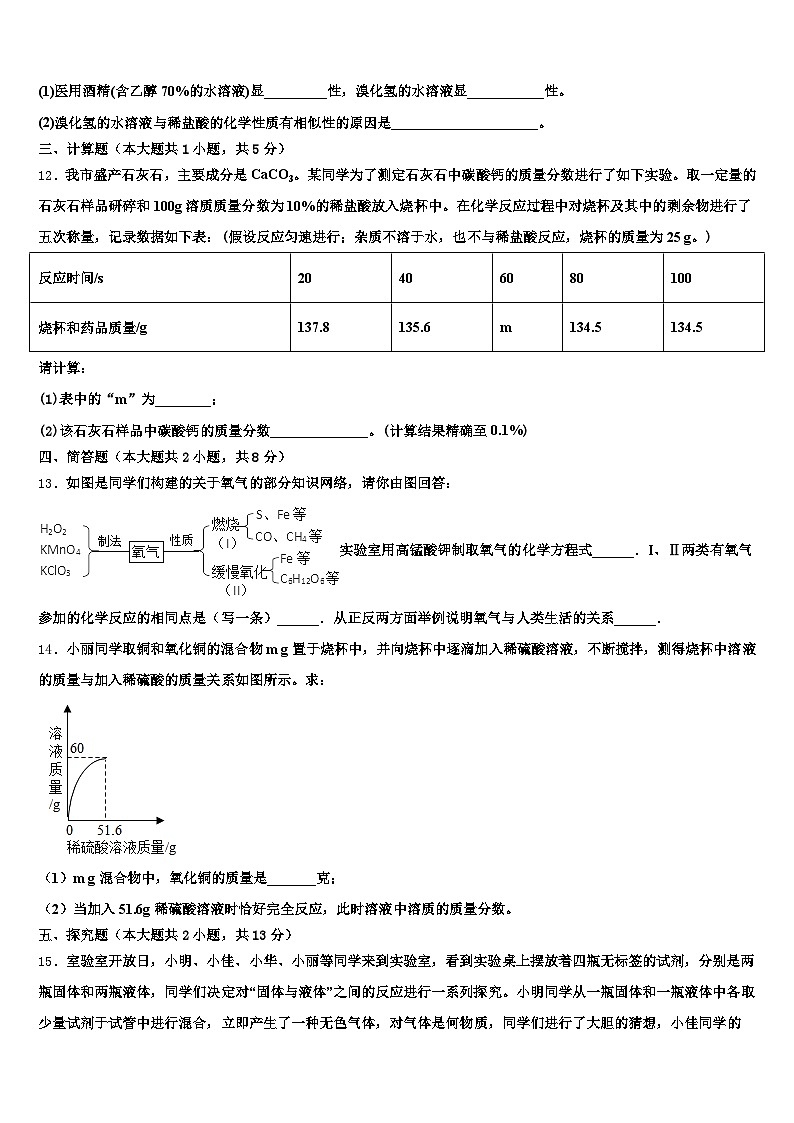 2026年无锡市中考化学最后一模试卷（含答案解析）第3页