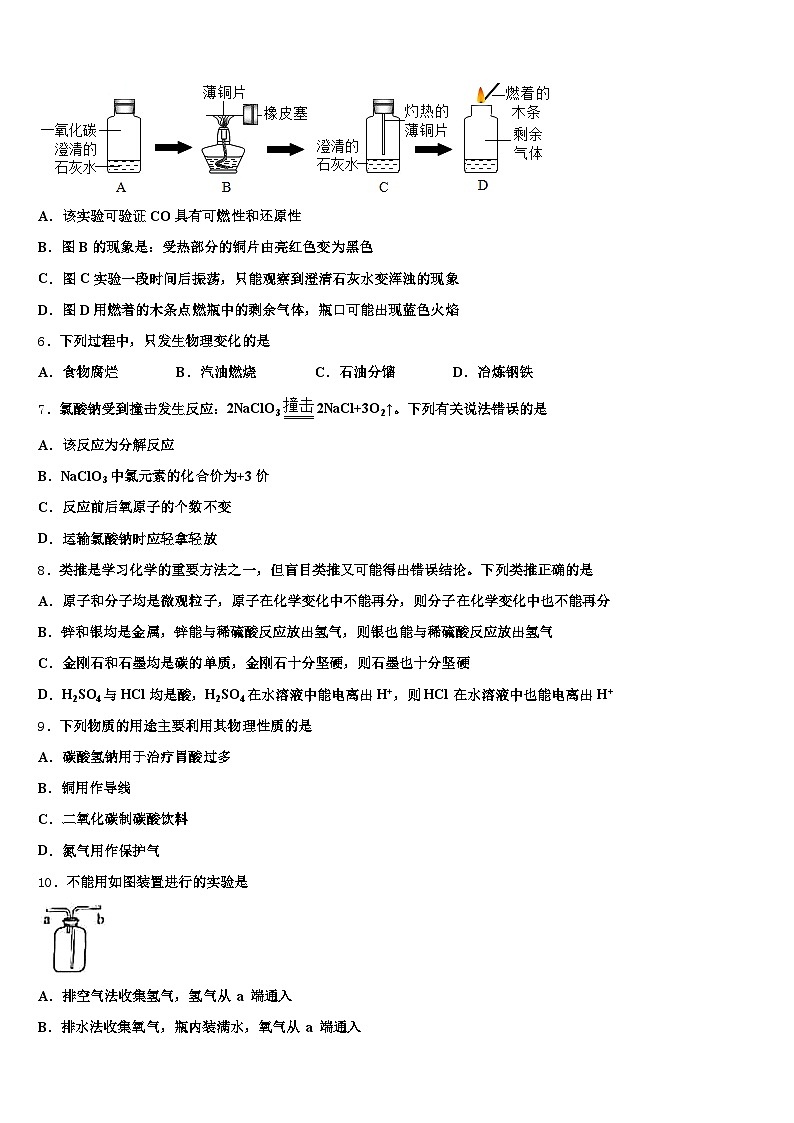 2026届山东省中考化学全真模拟试卷（含答案解析）第2页